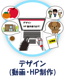 デザイン(動画・HP制作)